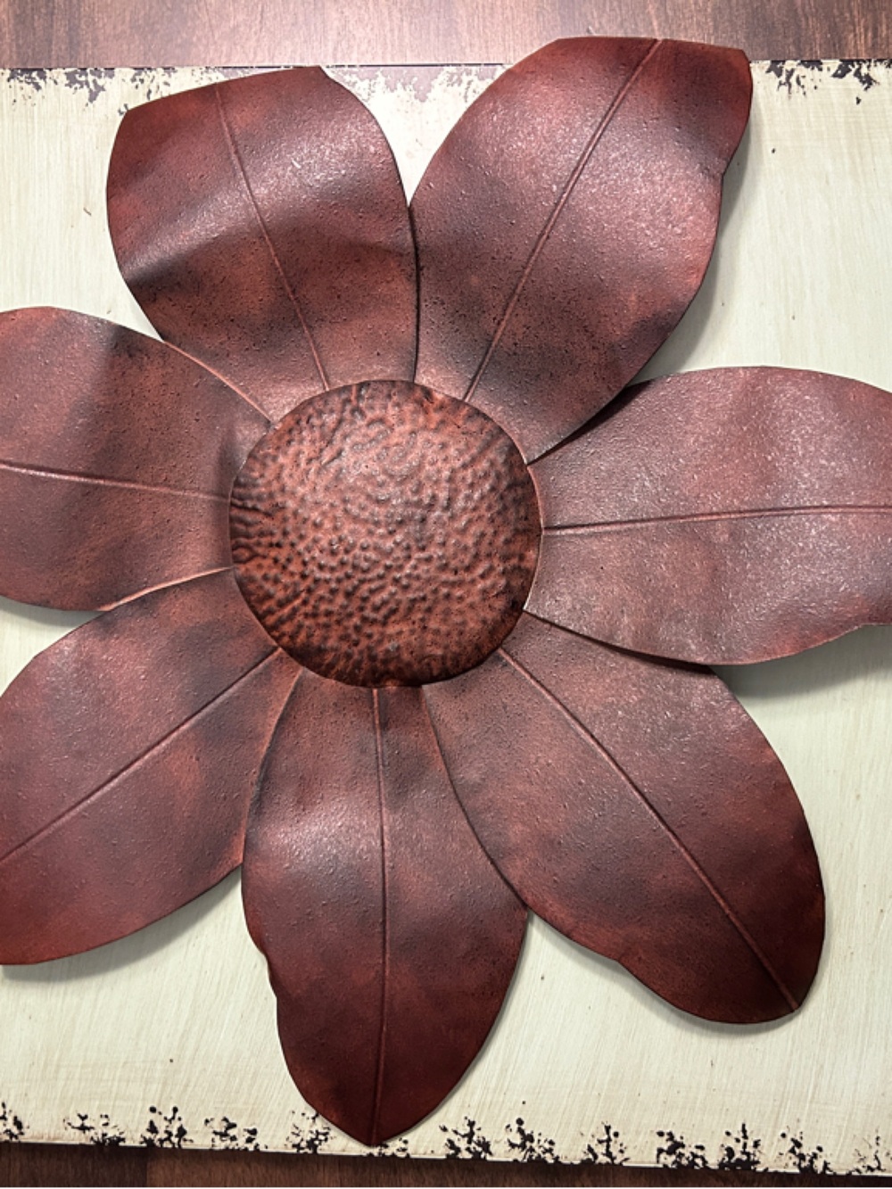 Metal Flower Wall Decor
